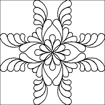 (image for) Ohio Square in Square Feathers-L00942